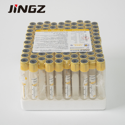 Medical 4ml Gel Clot Activator Tube Vacuum Blood Collection Bottles13*75mm