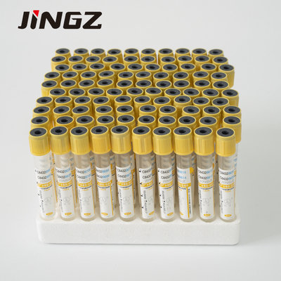 2ml-10ml Gel And Clot Activator Tube Gold Top Blood Collection Tube