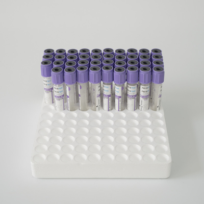 CE Approved 4ml Edta Tubes Purple Top Blood Draw Tubes Samples Available