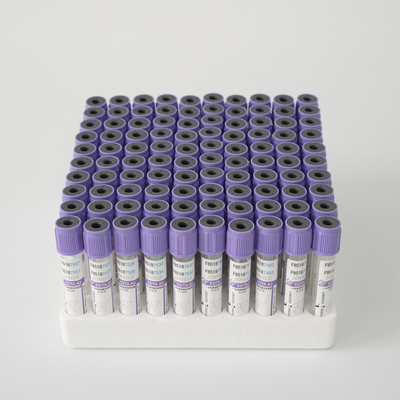 CE Approved 4ml Edta Tubes Purple Top Blood Draw Tubes Samples Available