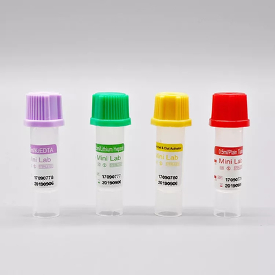 Newborns 0.25ml Micro EDTA Tubes For Child Blood Collection Medical Accessories