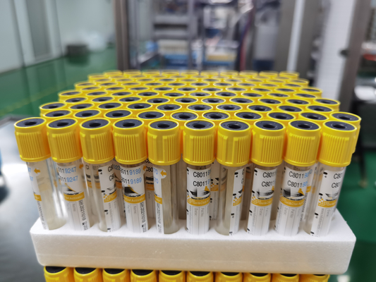 8ml Glass Clot Activator Vial  16*100mm Serum Separator Clot Activator Tube