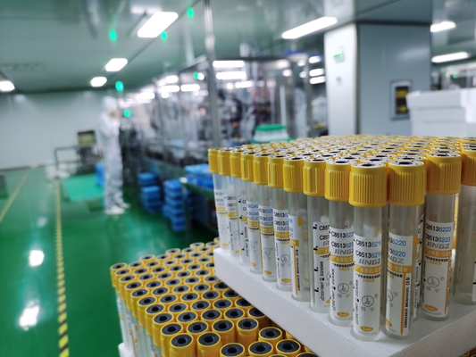 Yellow Top Gel Clot Activator Tube