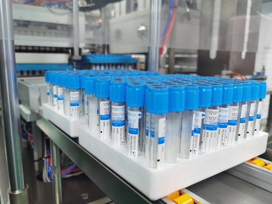 ISO13485 16*100mm Sodium Citrate Blue Top Tubes PT Inr Blood Collection Tubes