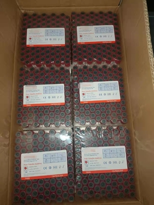CE Approved Red Top No Additive Plain Tube Vacuum Blood Sample Collection Tube According Vacuum