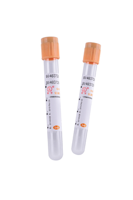 Red Cap Vacuum Blood Sample Collection Tube 16×100mm Clot Activator Vacuum