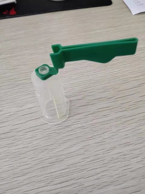 Safety Dia 20mm Blood Tube Holder Sterilized  Translucent Polypropylene Body