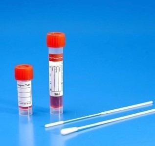 150mm Flocked Nasal Swab For Virus Sampling Kit Specimen Collection Of Covid-19