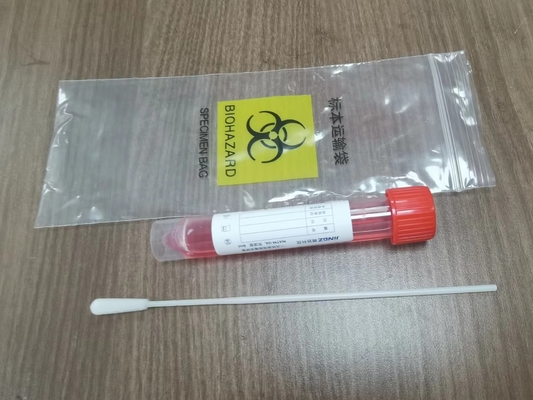 OEM ODM Vtm Sampling Kit 10ml With 3ml Solution Vtm Test Tube Non Inactivated
