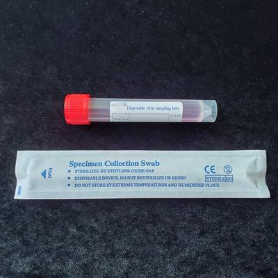 OEM ODM Vtm Sampling Kit 10ml With 3ml Solution Vtm Test Tube Non Inactivated