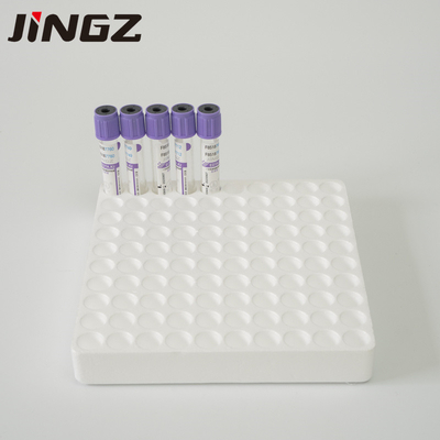 Purple Top K2 EDTA Tube Vacuum Blood Collection Bottles 2-10ml Glass Plastic