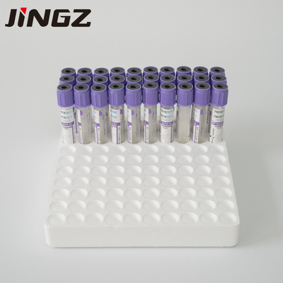 Glass Plastic K3 EDTA Blood Collection Tube 2ml-10ml Adhesive Label Type