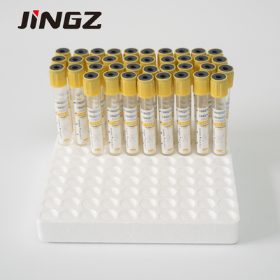 Glass PET Yellow Top Serum Separator Tube 5 Ml SST Tube For Hospital