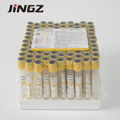 Radiation Sterilization SST Gold Top Tube 2-10ml Gel Tube With Clot Activator