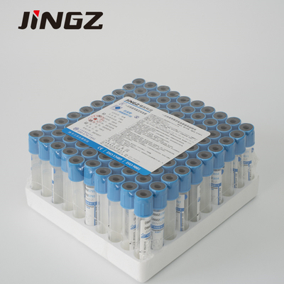 Light Blue Cap 9NC Coagulation Sodium Citrate 3.2% Blood Sample Test Tubes