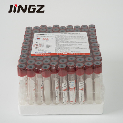 No Addictive Blood Sample Collection Tube Leakpropf 2-10ml Glass Plastic
