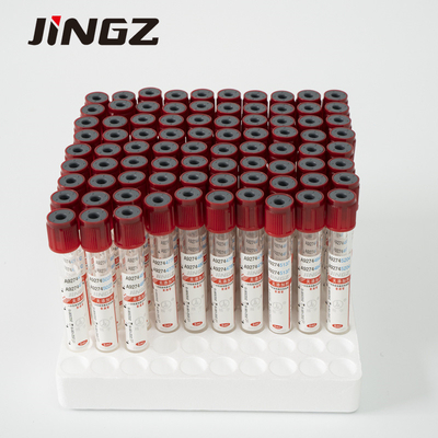 4ml No Additive Blood Collection Tubes Red Top Serum Tubes 13*75mm
