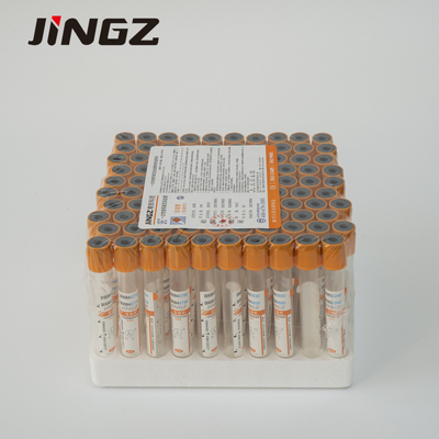 Serum Clot Activator Tube Blood Sample Collection Tube 2-10ml Glass Plastic