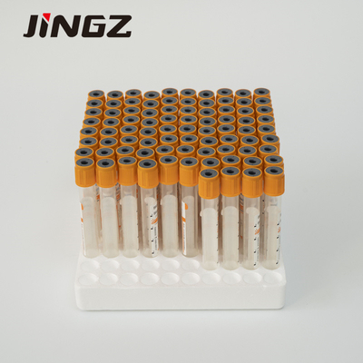 Serum Clot Activator Blood Sample Collection Tube 16mm*100mm