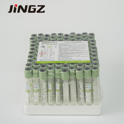 Sodium Heparin Blood Specimen Bottle 13*75mm Blood Sample Test Tubes