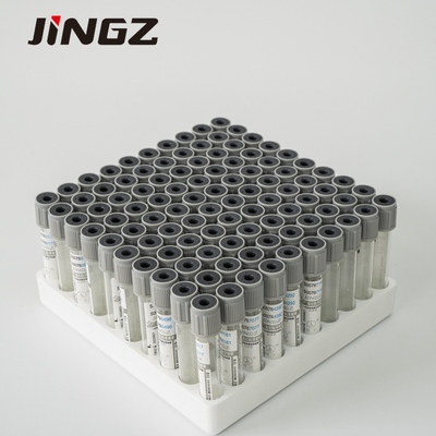 SodiumFluoride Tube Blood Sample Collection Tube Grey Top 2-10ml Glass Plastic
