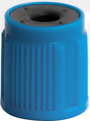 Colored Vacuum Blood Collection Tube Parts 13mm 16mm Tube Caps