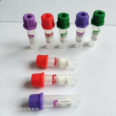 No Additive Red  mini tube 0.5ml Pediatric Blood Collection Tube