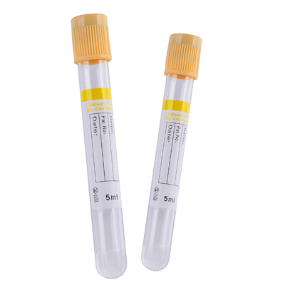 4ml 8ml Glass Gel Test Tube 13*100mm Separation Gel Clot Activator Tube Vacuum