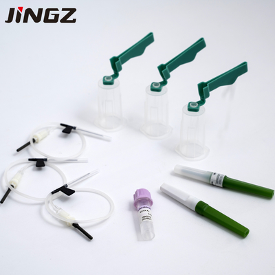 Safety 21G Pen Type Blood Collection Needle Green Flashback Vacuum Needle