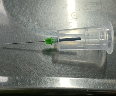 Safety 21G Pen Type Blood Collection Needle Green Flashback Vacuum Needle