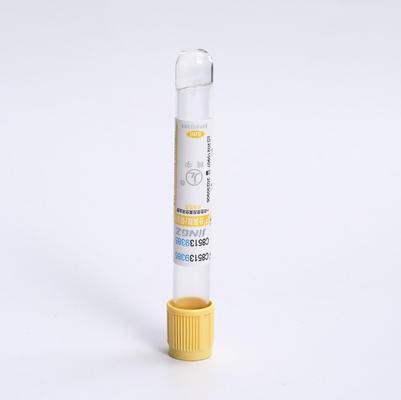 Yellow Gel Clot Activator Tube Medical Blood Collection Tubes 2ml-10ml