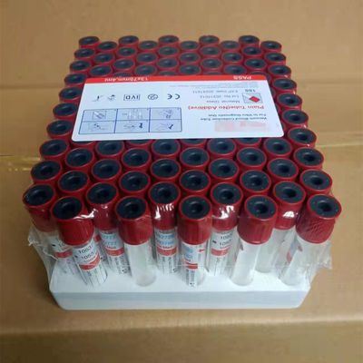 No Addictive Blood Sample Collection Tube Leakpropf 2-10ml Glass Plastic