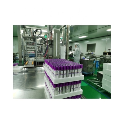 Radiat Sterilization Purple Cap K2edta Anticoagulant Test Tube 13*75mm