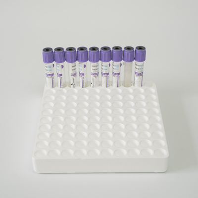 CE ISO Certified  K3 Edta Vacuum 0.5ml-10ml Purple Top Test Tube