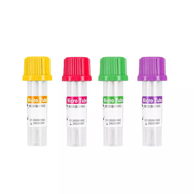 Child Use 0.5ml Micro EDTA Tubes 8*45mm Non Vacuum For Hospital