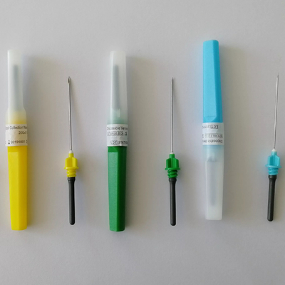 Blue Steriled Pen Type Blood Collection Needle 23G For Multiple Samples