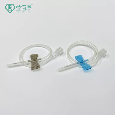 Safety Blood Collection Butterfly Needle 22g Butterfly Vacuum Needle