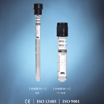 3.8% Sodium Citrate Blood Collection Tube 1.28 ml