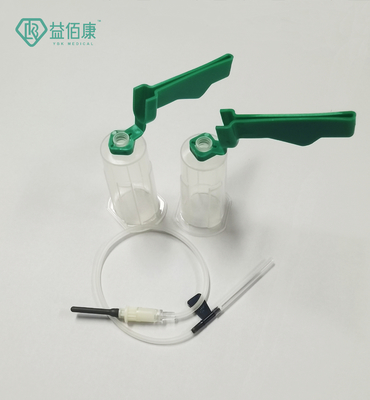 Multi Sample Needle Blood Tube Holder With Safe Lock Single Use