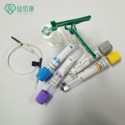 25 Gauge Blood Collection Butterfly Needle 2-10ml With Safety Holder