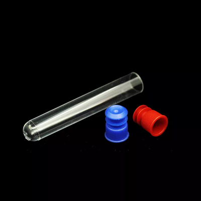 Clear Plastic Test Tube Lab Blood Collection Tubes 13*75mm 16*100mm