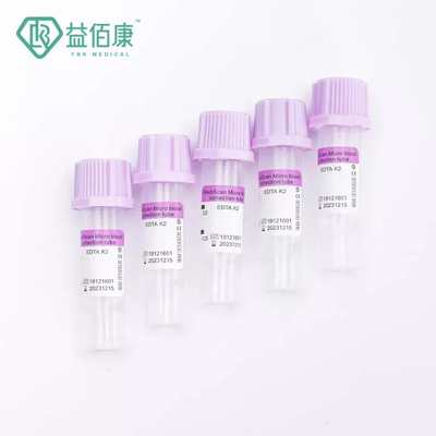 Small Mini Pediatric Edta Tubes 8*45mm PP Edta Sample Bottle