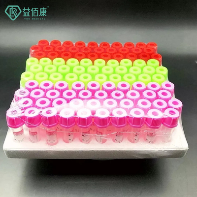 Small Mini Pediatric Edta Tubes 8*45mm PP Edta Sample Bottle