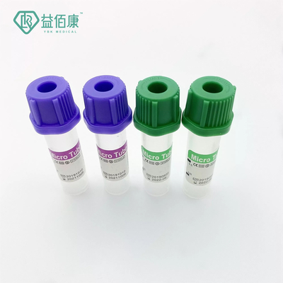 0.5ml PP Disposable Specimen Collection Tube Lavender Micro Tube Infant Use