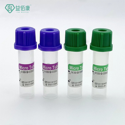 0.5ml PP Disposable Specimen Collection Tube Lavender Micro Tube Infant Use