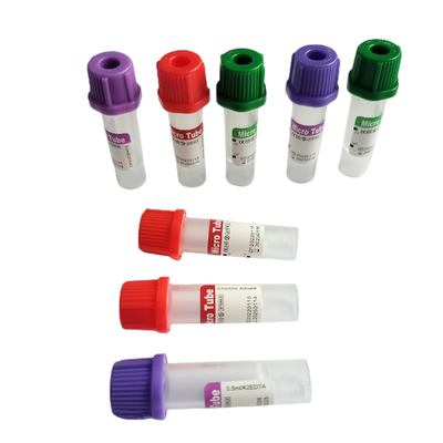 Non Vacuum Micro EDTA Tubes Pediatric micros PP 0.25ml