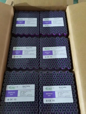 Vacuum Blood Collection EDTA Tube Manufacturer 0.5-10ml Glass PET Tubes