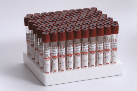 OEM ODM Label Blood Sample Collection Tube Red Top Tube No Additive