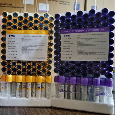 Vacuum Blood Collection EDTA Tube Manufacturer 0.5-10ml Glass PET Tubes