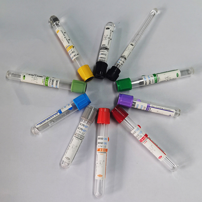13*75mm Vacuum Blood Sample Collection Tube Edta Tube Gel Tube 1-10ml